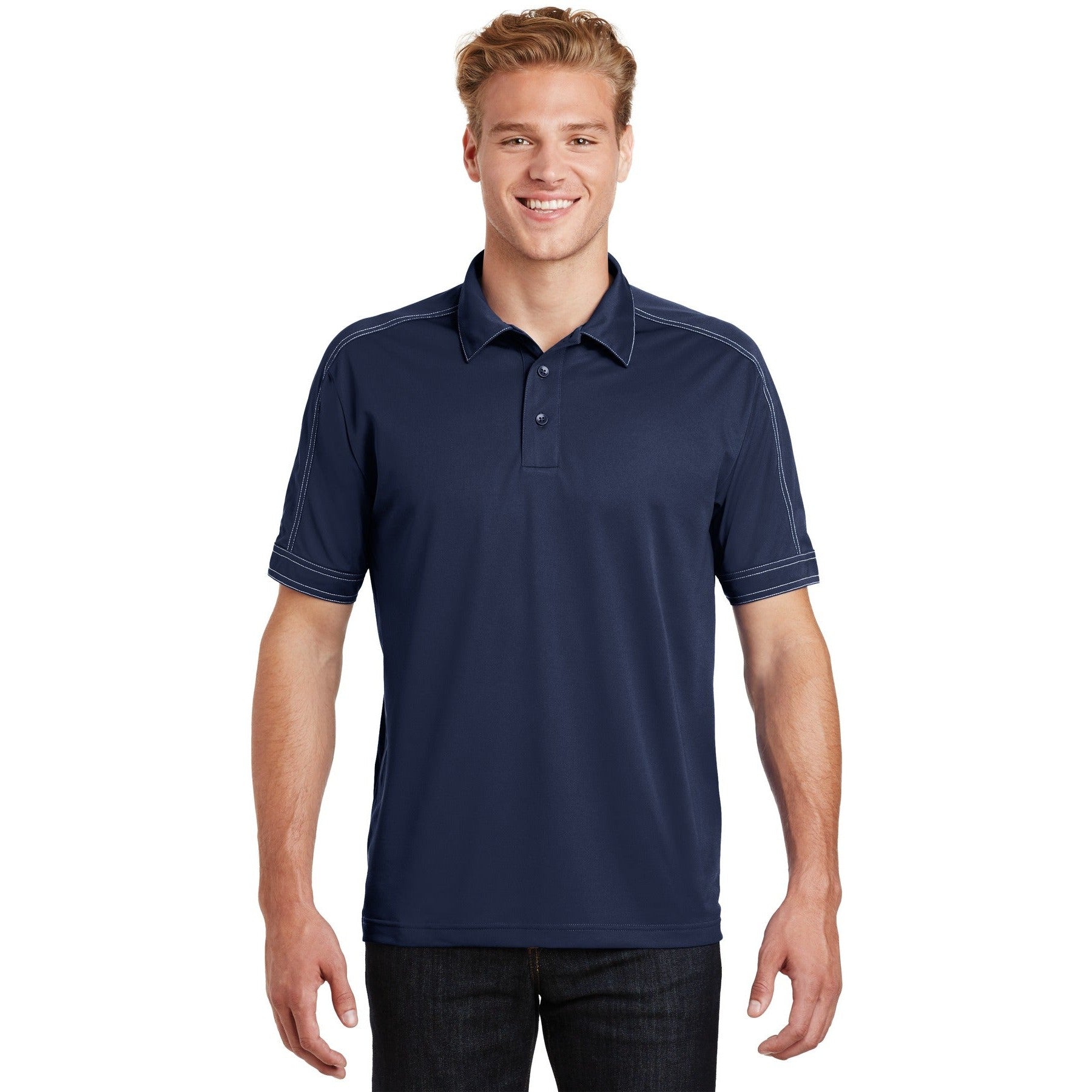 Sport-Tek-Sport-Tek® Contrast Stitch Micropique Sport-Wick® Polo. ST659-MedTech-3